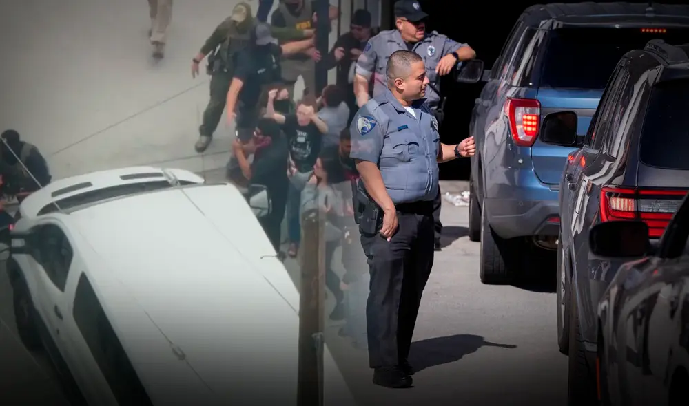 En Los Ángeles, California, ICE realiza redadas para varios inmigrantes en operativos a gran escala.