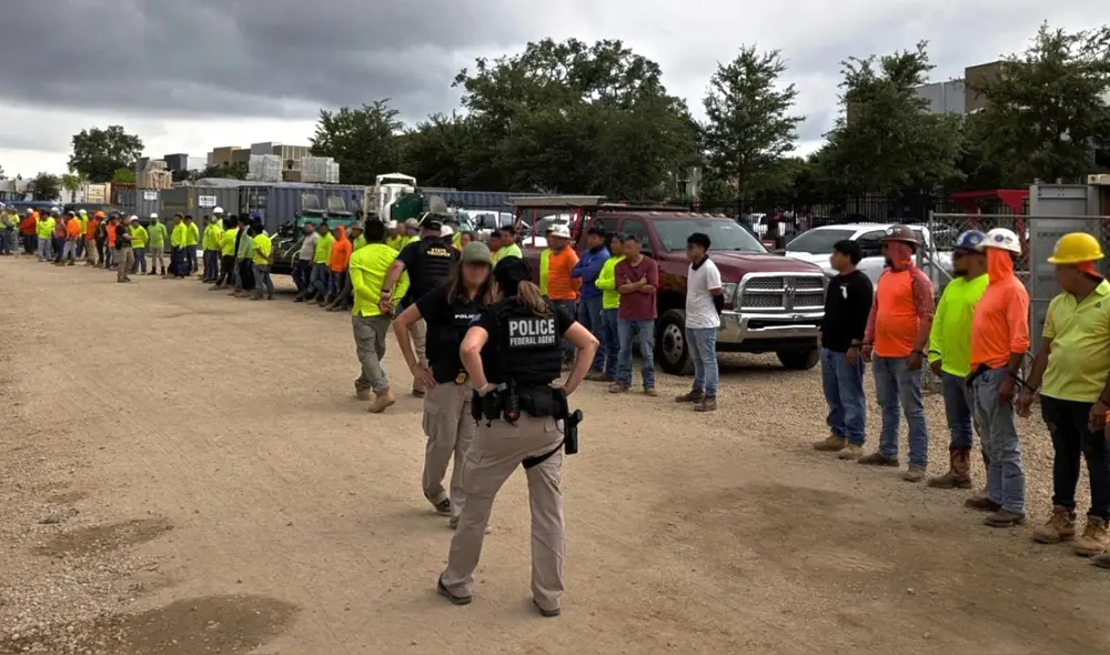 Las recientes acciones del ICE en la construcción han despertado inquietud entre inmigrantes en EE.UU. Las recientes acciones del ICE en la construcción han despertado inquietud entre inmigrantes en EE.UU.