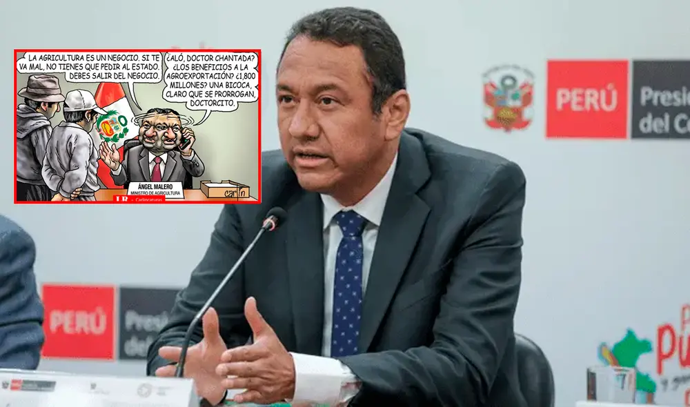 Ministro de Agricultura pide a los agricultores no idealizar la agricultura en el país. Foto: composición / LR Ministro de Agricultura pide a los agricultores no idealizar la agricultura en el país. Foto: composición / LR