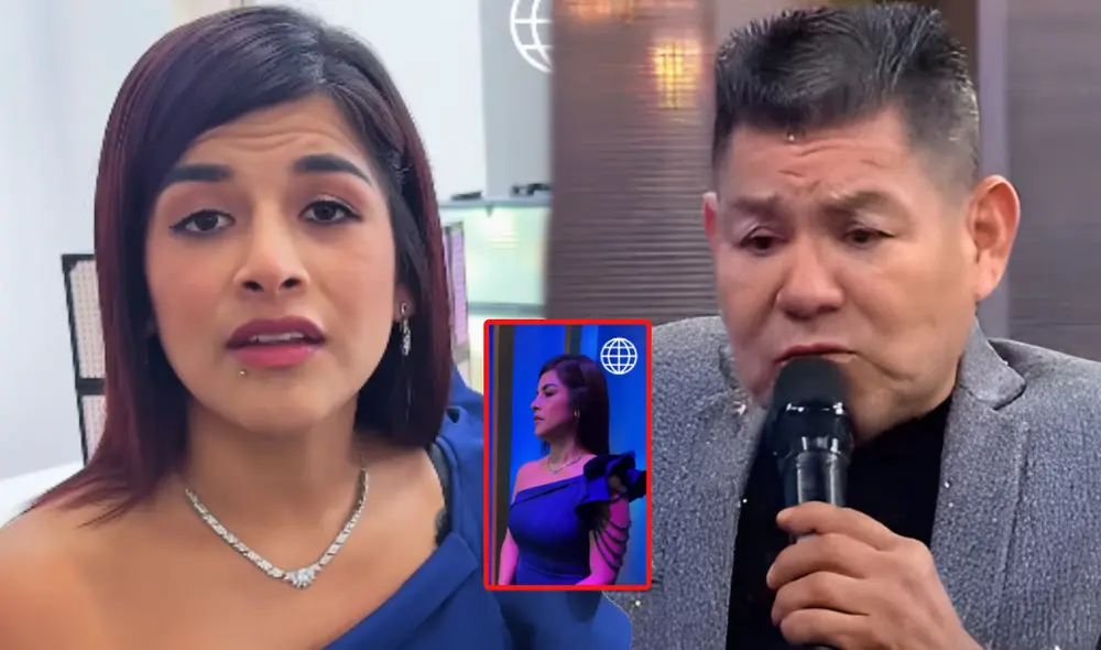 Jhazmín Gutarra fue acusada de infiel por exvocalista de la orquesta de Dilbert Aguilar. Foto: composición LR/difusión