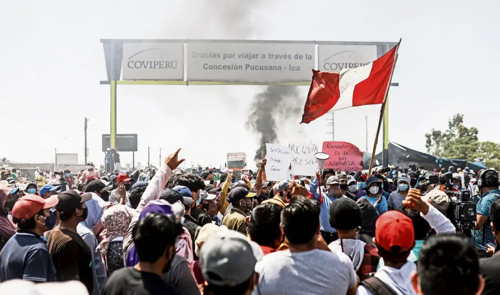Ante la pretensión del Congreso de darle luz verde a la Ley Chlimper 2.0, los trabajadores saldrán a las calles nuevamente. Foto: Aldair Mejía/La República