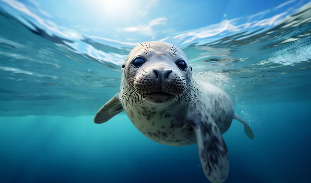 El experimento fue hecho a focas grises que demuestran que responden con flexibilidad a los cambios en los niveles de oxígeno. Foto: Freepik