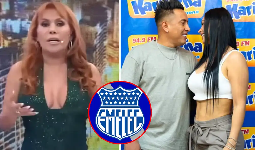 Magaly Medina lanza dura advertencia a Pamela Franco tras oferta de Christian Cueva. Foto: Composición LR/captura ATV/Difusión