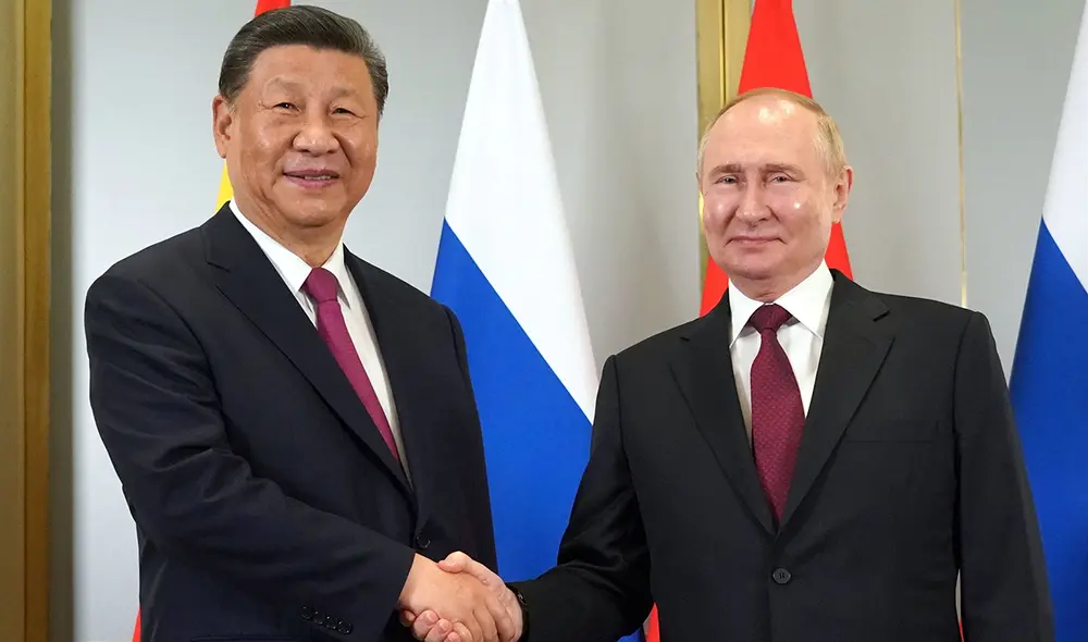 Documento del FSB revela creciente preocupación rusa por la influencia de China. Foto: EFE