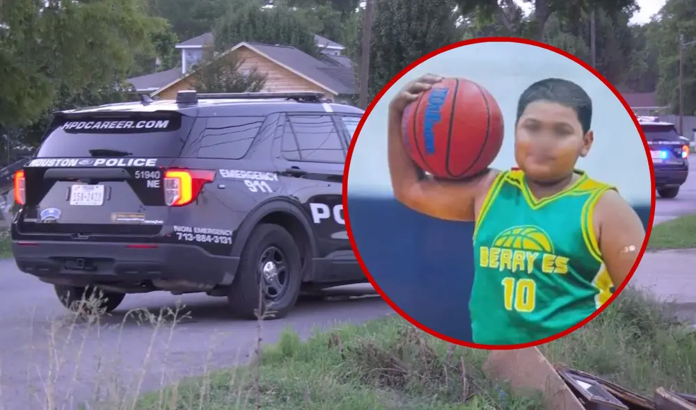 Julian, de 11 años, fue baleado mientras jugaba frente a su casa en Texas.