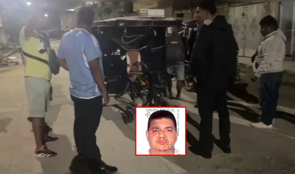 La víctima fue sorprendido cuando caminaba con su esposa e hijos. Foto: Composición LR/Cortesía La víctima fue sorprendido cuando caminaba con su esposa e hijos. Foto: Composición LR/Cortesía