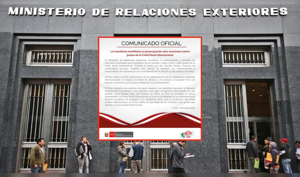 Luz Ibáñez Carranza, jueza peruana de la CPI, sancionada por EE. UU. Foto: composición LR