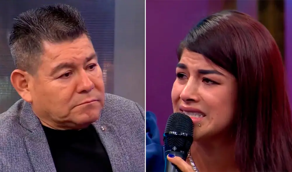 Dilbert Aguilar y Jhazmín Gutarra llevan una relación de casi 12 años. Foto: Composición LR/América Tv.