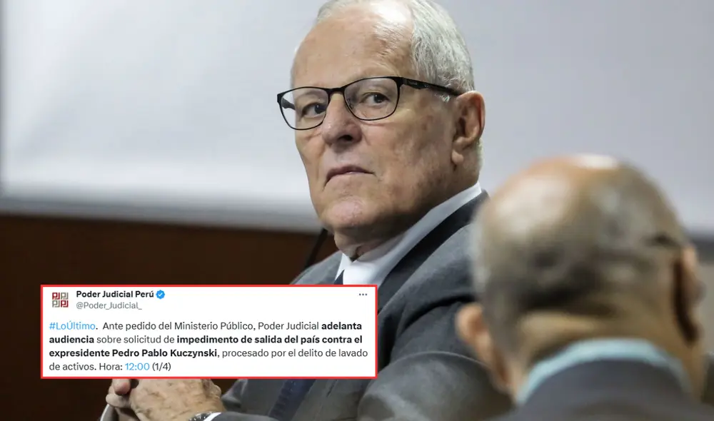 El expresidente fue visto ayer en el aeropuerto Jorge Chávez, presuntamente habría intentado tomar un vuelo con destino a Estados Unidos. Foto: composición LR