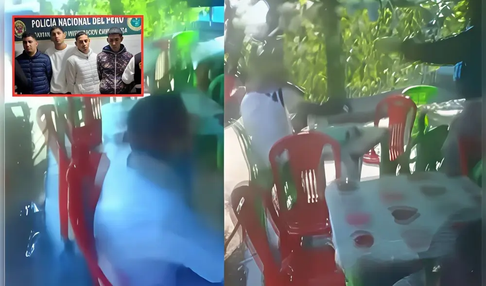 Criminales matan a balazos a ciudadano venezolano en restaurante de Ica. Foto: Composición LR/Captura de pantalla de YouTube