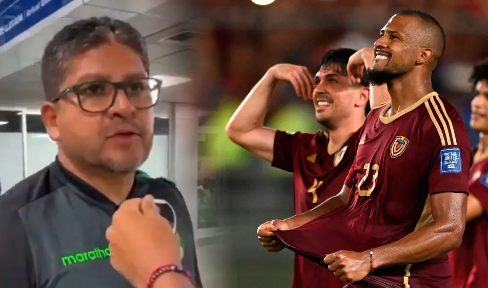 Óscar Villegas expresó unas fuertes acusaciones luego del partido entre Bolivia y Venezuela. Foto: composición LR/Deportes 360/AFP