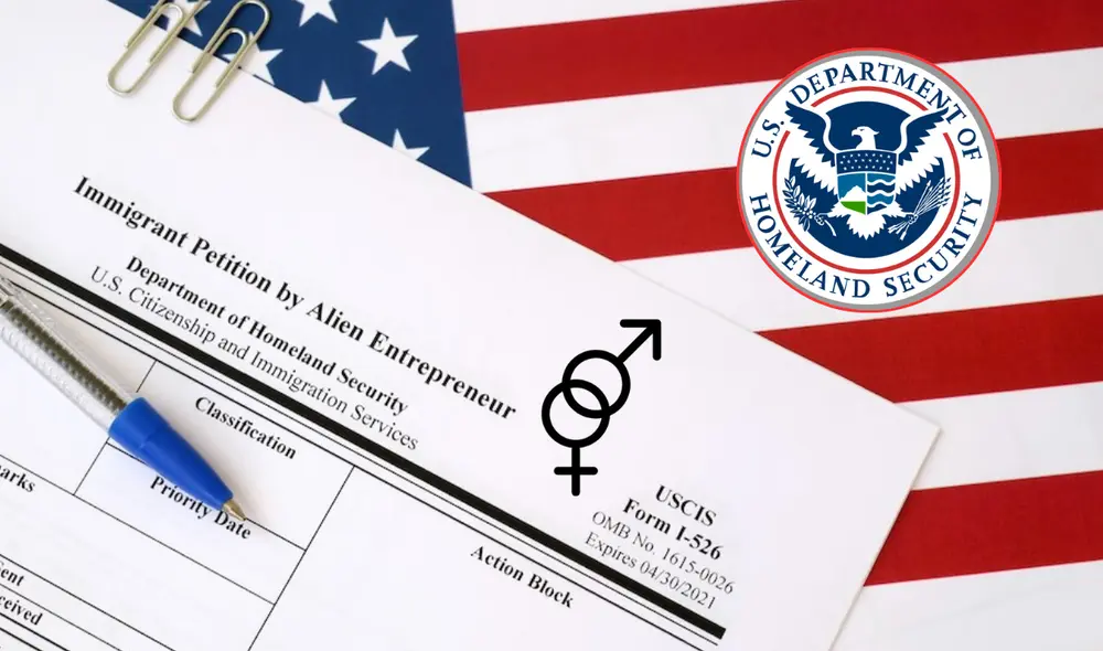 USCIS solo permitirá sexo masculino y femenino en sus formularios.