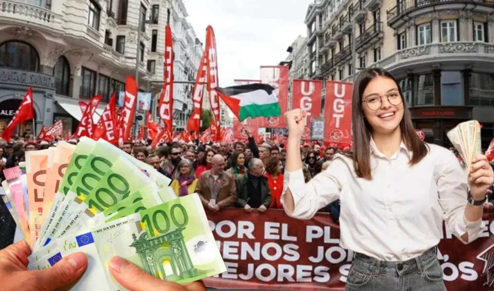 El nuevo salario que recibirán los trabajadores públicos en España ya cuenta con el incremento de los 2,5%. Foto: composición LR/ Freepik/ UGT