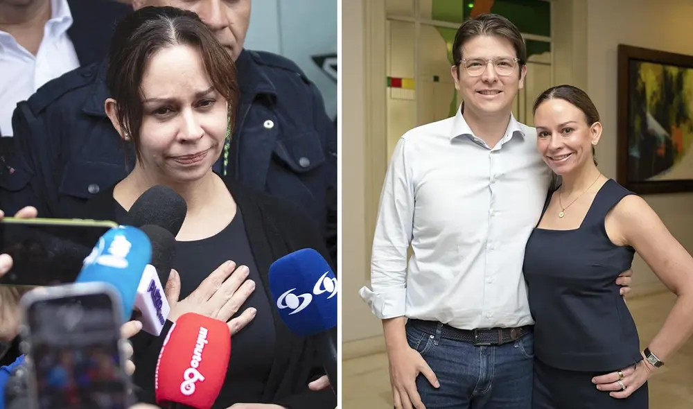 La esposa de Miguel Uribe, María Claudia Tarazona, confirmó que el senador sigue en estado crítico tras el atentado. Foto: composición AFP/Instagram La esposa de Miguel Uribe, María Claudia Tarazona, confirmó que el senador sigue en estado crítico tras el atentado. Foto: composición AFP/Instagram