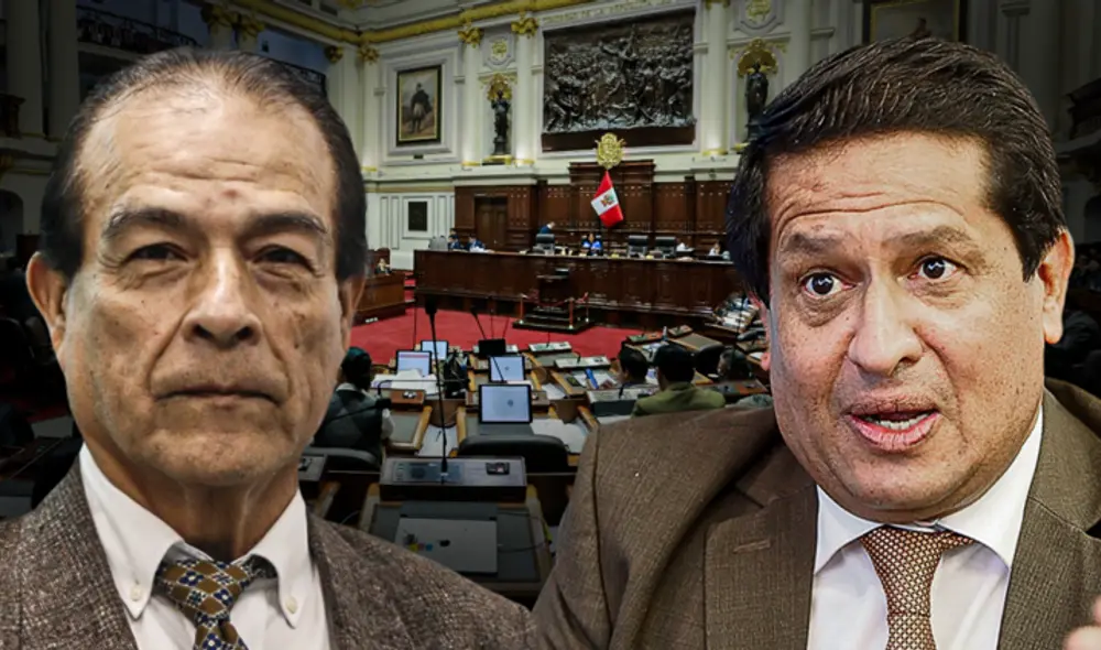 Julio Pardave, de la Asociación de Mypes del Perú, y Jorge Solis, de la Fepcmac, se enfrentan al Congreso. Composición: Jazmín Ceras / LR