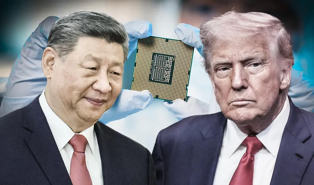 Un informe de Harvard advierte que, tras recortes de Trump en ciencia e I+D, China ha ganado terreno en biotecnología, IA y tecnología cuántica. Foto: composición LR/AFP