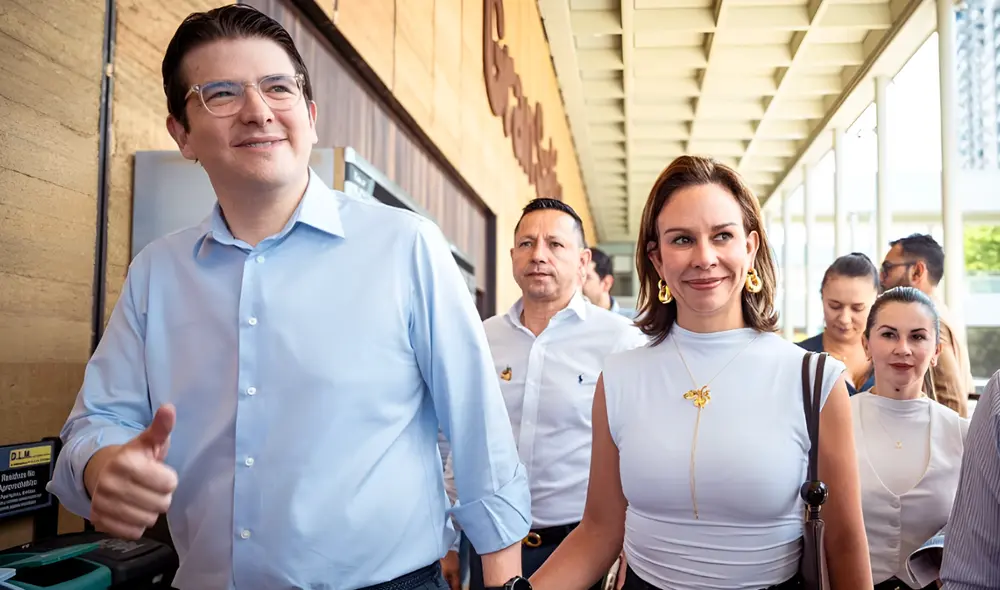 María Claudia Tarazona y Miguel Uribe Turbay se casaron en 2016, en el Country Club de Bogotá