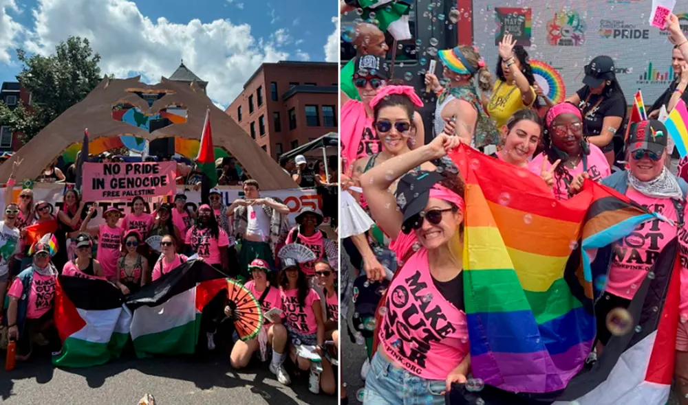 Comunidad LGBTQ se movilizó en favor de Palestina durante desfile del Orgullo Mundial. Comunidad LGBTQ se movilizó en favor de Palestina durante desfile del Orgullo Mundial.