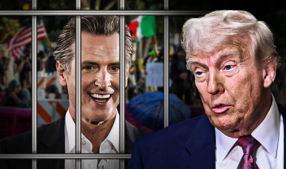 Gobierno de Donald Trump amenaza con detener  a Gavin Newsom si interviene en redadas del ICE.