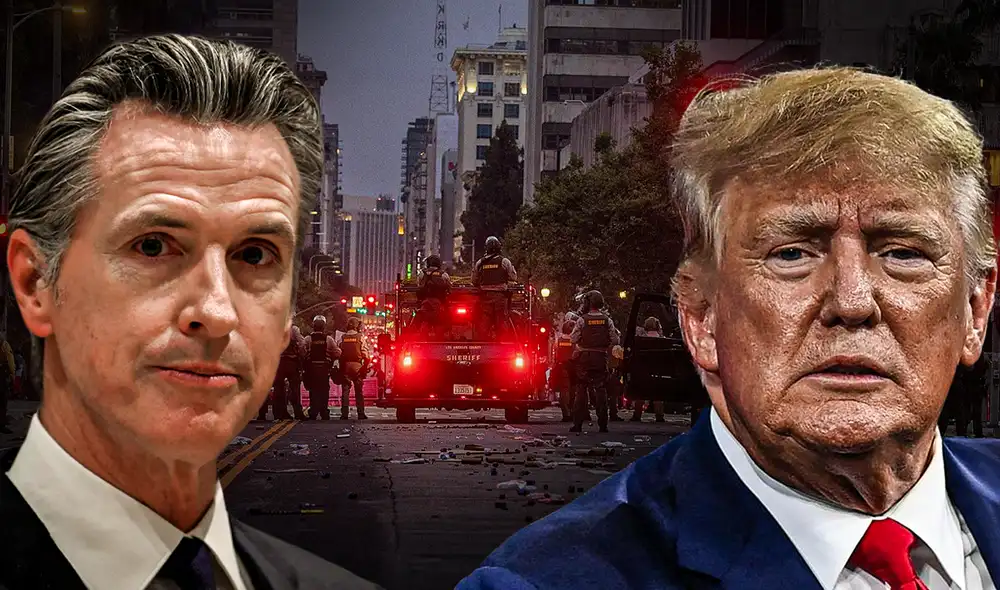 El gobernador de California confirmo que tomará acciones legales contra el mandatario. El gobernador de California confirmo que tomará acciones legales contra el mandatario.