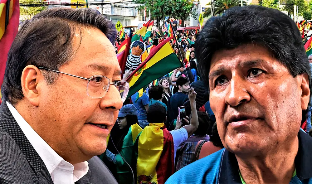 Seguidores de Evo Morales exigen habilitar la candidatura del expresidente de Bolivia. Foto: Composición LR. Seguidores de Evo Morales exigen habilitar la candidatura del expresidente de Bolivia. Foto: Composición LR.