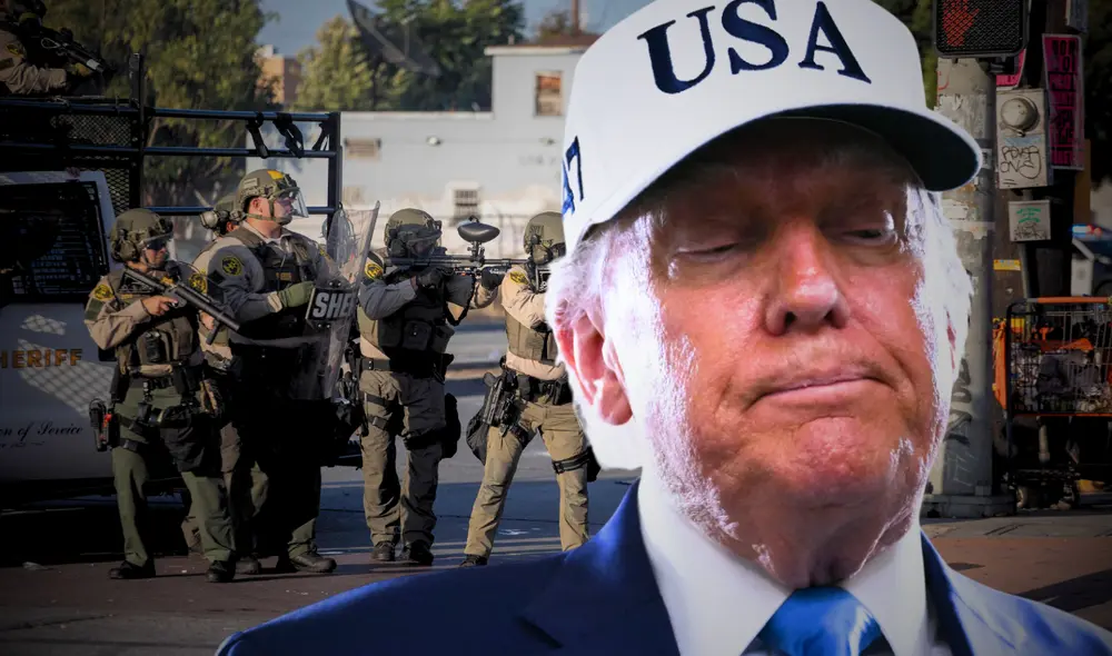 Donald Trump envía la Guardia Nacional a California tras protestas por redadas migratorias.