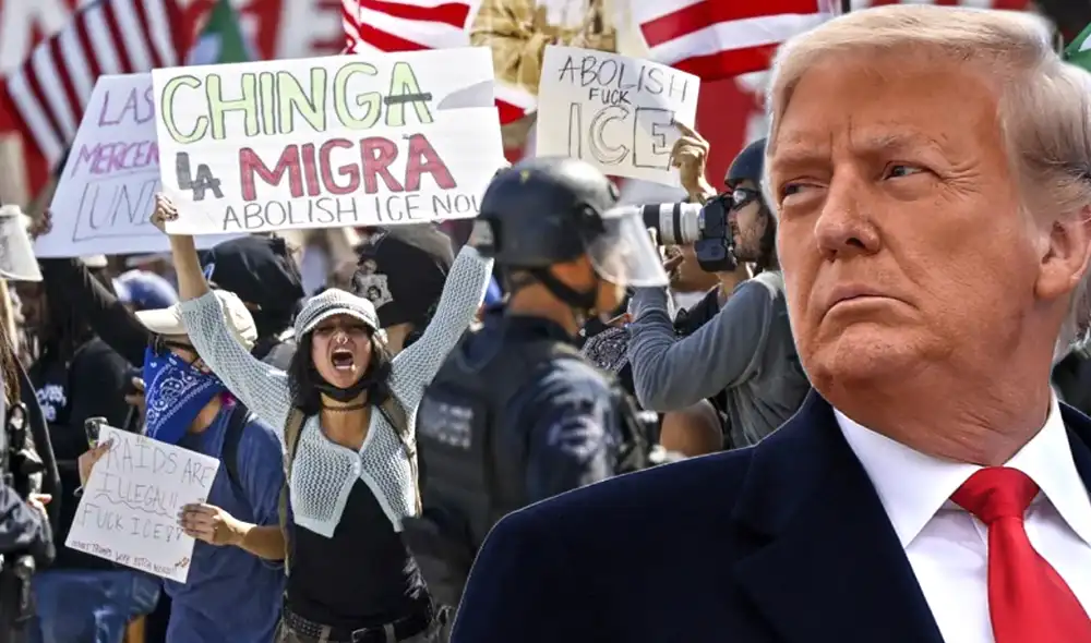 Las protestas en Los Ángeles contra las políticas migratorias del gobierno de Donald Trump se intensifican.
