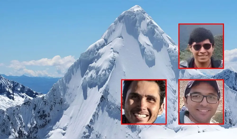 Cursaban el último ciclo de la carrera de Montañismo en el Centro de Estudios de Alta Montaña de Huaraz. Foto: Composición LR