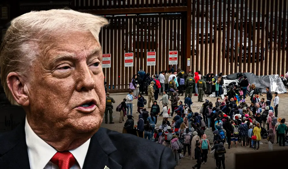 Donald Trump ordena restricciones para el ingreso de ciudadanos de 19 países. Foto: composición LR