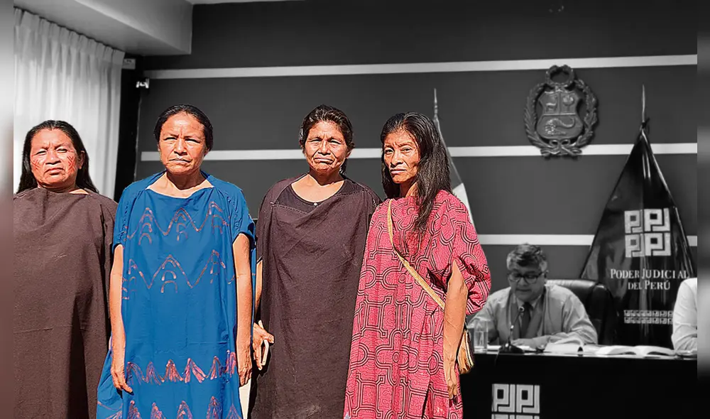 Caso Saweto: abogados de los sentenciados se retiran de la audiencia de apelación. Foto: Rosa Quincho / La República/ AIDESEP Caso Saweto: abogados de los sentenciados se retiran de la audiencia de apelación. Foto: Rosa Quincho / La República/ AIDESEP