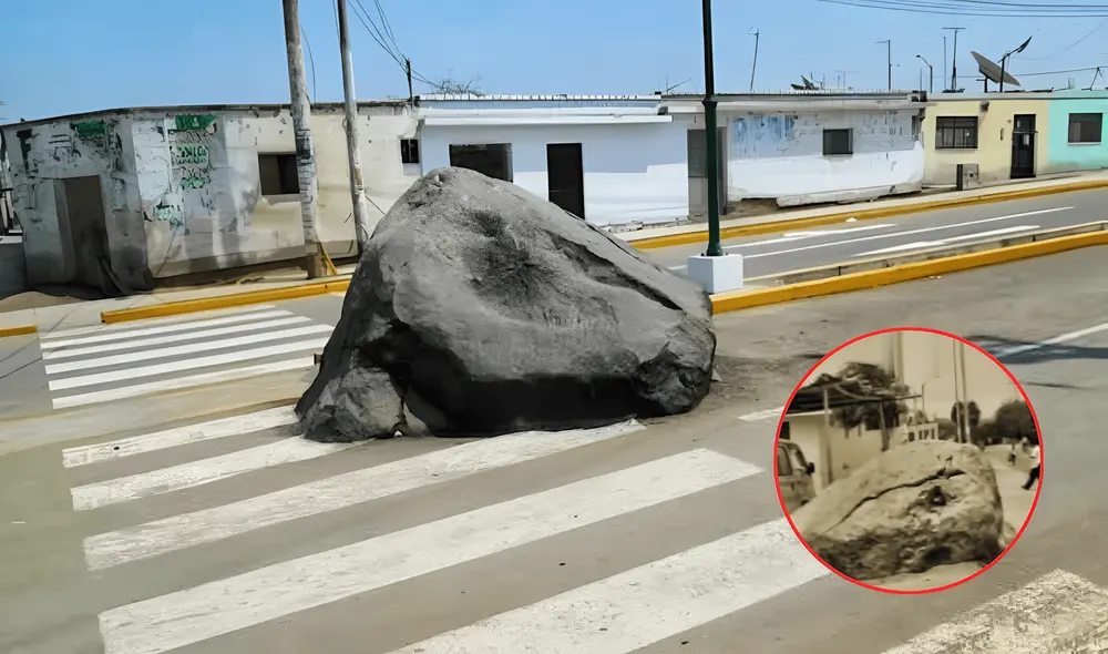 La 'Piedra de Alto Larán' se encuentra en el departamento de Ica, específicamente en Chincha. Foto: composición LR/Ica Perú/Chinchadicto La 'Piedra de Alto Larán' se encuentra en el departamento de Ica, específicamente en Chincha. Foto: composición LR/Ica Perú/Chinchadicto