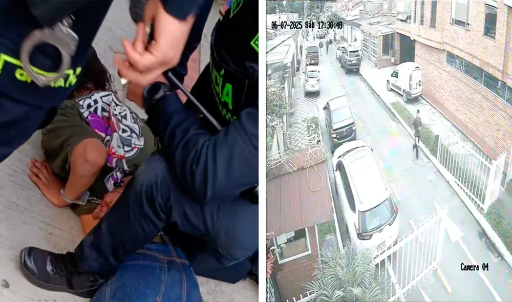 El atacante de Miguel Uribe Turbay fue capturado a plena luz del día. Foto: composición LR/X/Agustín Antonetti