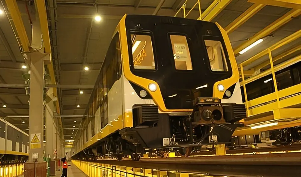 Avances de la Línea 2 del Metro de Lima