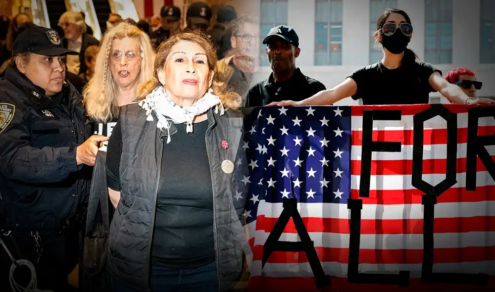 Nueva York detuvo a 24 manifestantes de las protestas contra las redadas migratorias.