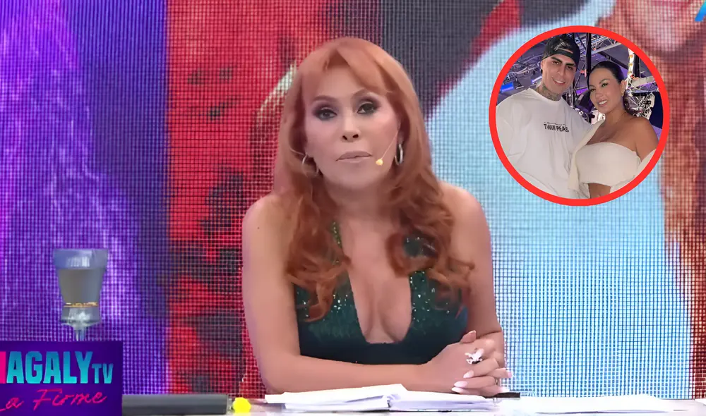 Magaly arremete contra la pareja de Pamela López con diferentes califcativos Magaly arremete contra la pareja de Pamela López con diferentes califcativos