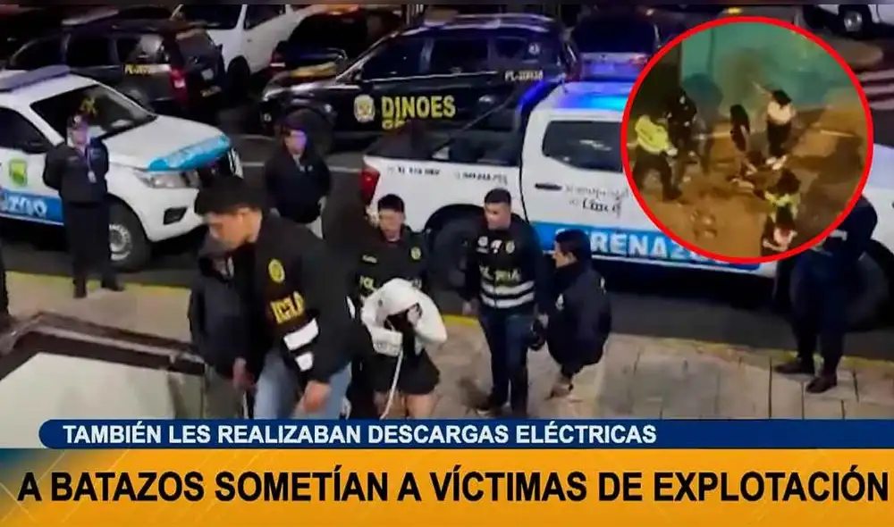 Cinco miembro de 'Las Babys del Tren' fueron capturadas por la PNP. Foto: composición LR/Panamericana TV