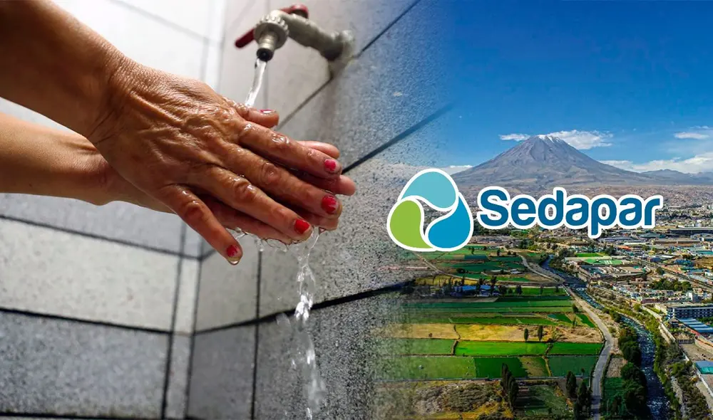 Sedapar anuncia cortes programados de agua en Arequipa