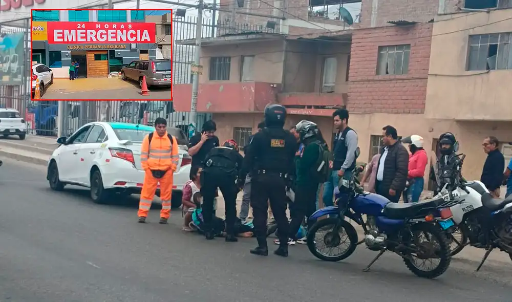 Adulto mayor lucha por su vida en una clínica local.