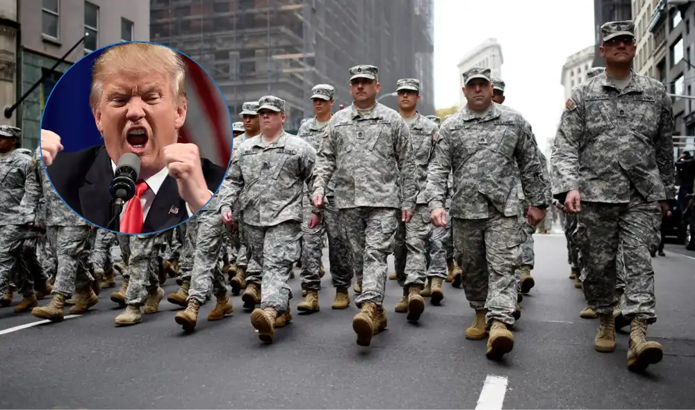 Donald Trump advierte que cualquiera que proteste durante el desfile militar en Washington se enfrentará a un "uso de fuerza muy fuerte"