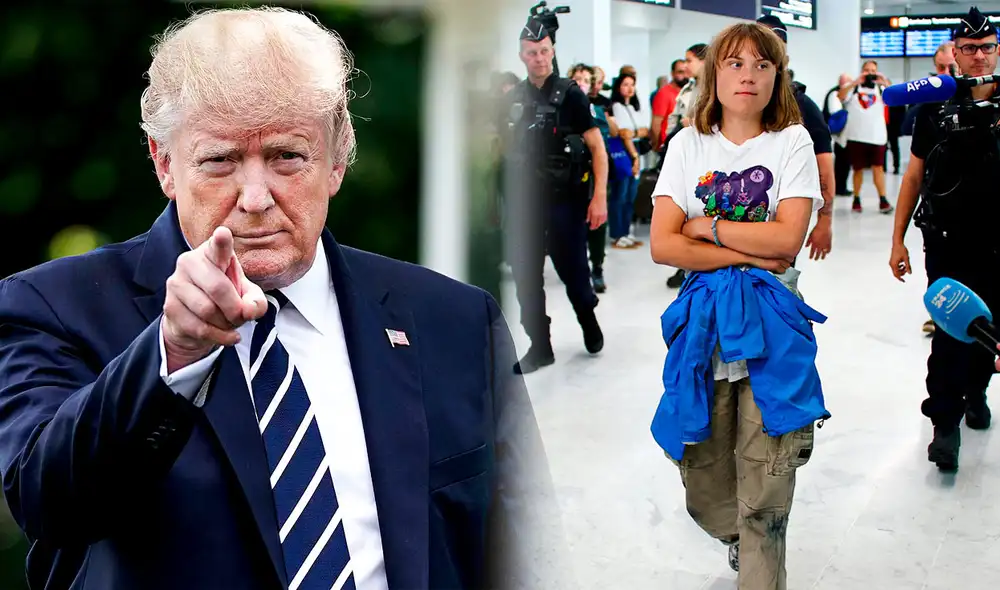 Greta Thunberg enfrenta burlas de Donald Trump tras su denuncia contra Israel. Greta Thunberg enfrenta burlas de Donald Trump tras su denuncia contra Israel.