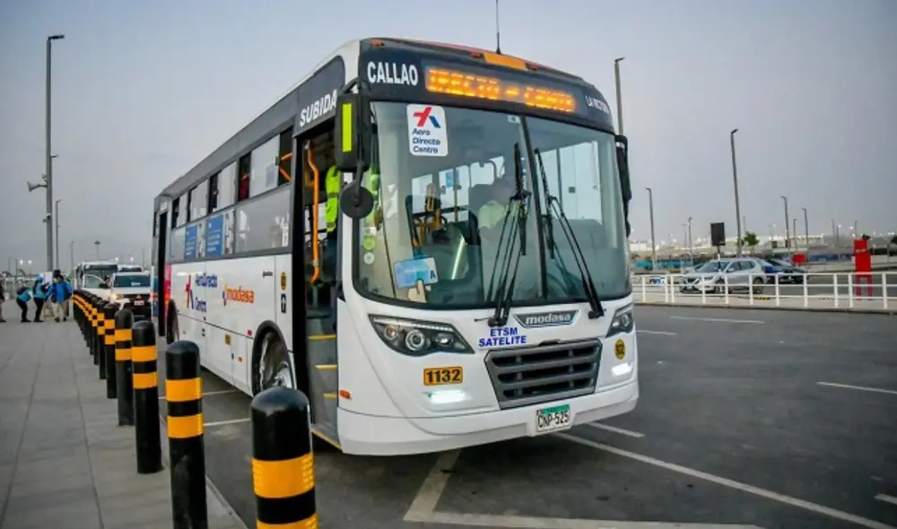 ATU asegura que buses Aerodirecto no presentan ningún problema. Foto: composición LR