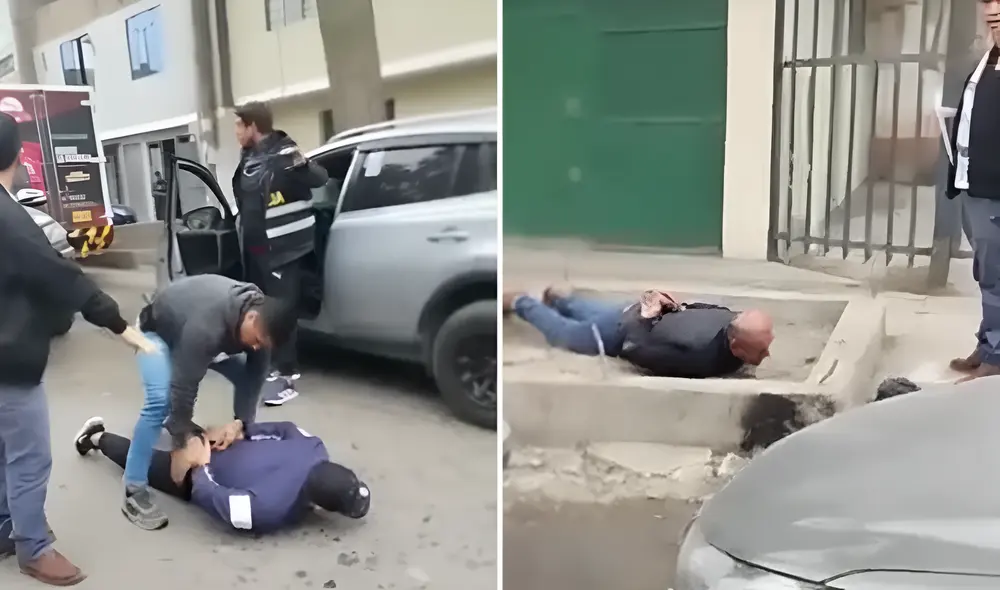 Detienen a presunta banda criminal en El Agustino durante pollada. Foto: composición LR / captura Latina Noticias