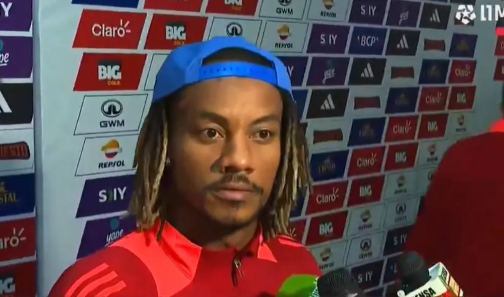 André Carrillo y su dura crítica, tras la eliminación de Perú ante Ecuador. Foto: Captura L1 Max