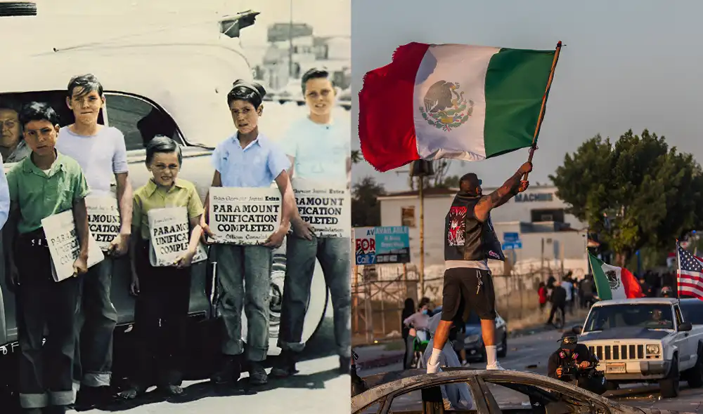 Paramount, una comunidad latina en California.