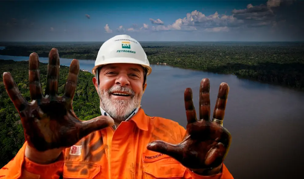 Promover la explotación petrolera es contrario al anterior discurso de Lula. Foto: composición LR Promover la explotación petrolera es contrario al anterior discurso de Lula. Foto: composición LR