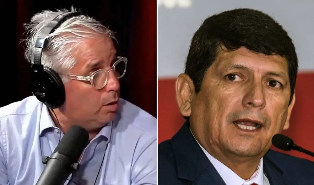 Agustín Lozano llegó a la presidencia de la FPF en el 2018. Foto: composición LR/captura de 'D&T'/AFP