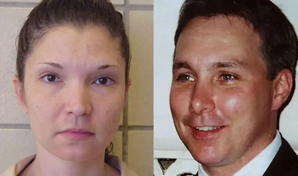 Melanie Slate fue acusada de asesinar a su esposo William McGuire en Nueva Jersey. Melanie Slate fue acusada de asesinar a su esposo William McGuire en Nueva Jersey.