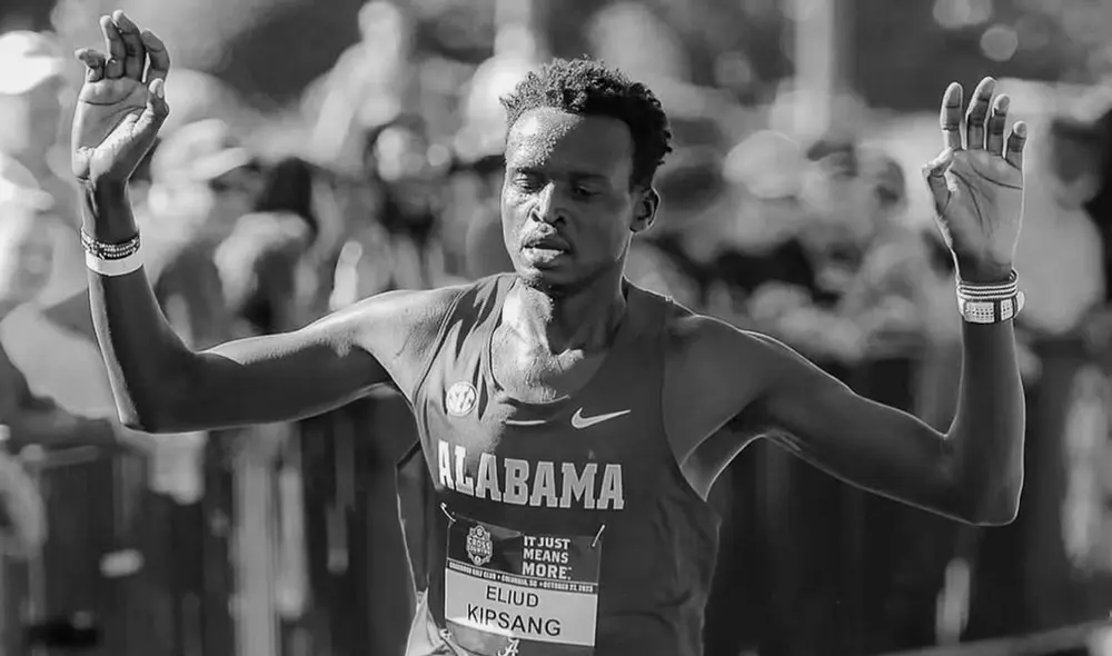 Eliud Kipsang batió el récord NCAA de los 1500m en 2022, con 3:33.74.