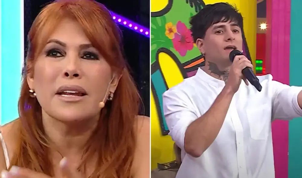 Magaly Medina lamentó la “lavada de cara” a Diealis en el programa de Ernesto Pimentel. Foto: composición LR/ América TV