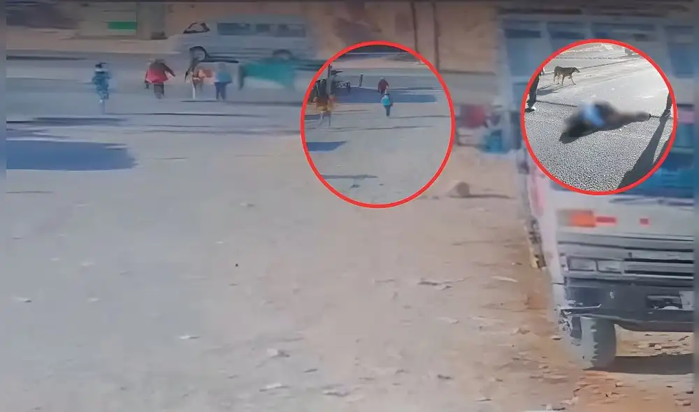 Adolescente es atropellada por combi en Arequipa. Foto: Composición LR/Mirelia Quispe-URPI LR Adolescente es atropellada por combi en Arequipa. Foto: Composición LR/Mirelia Quispe-URPI LR